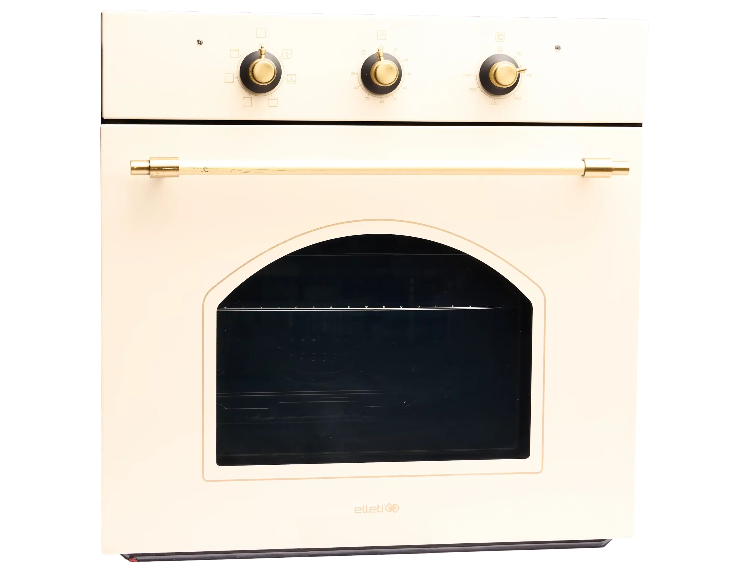 multifunctional electric oven 60cm beige0466 gm optimized